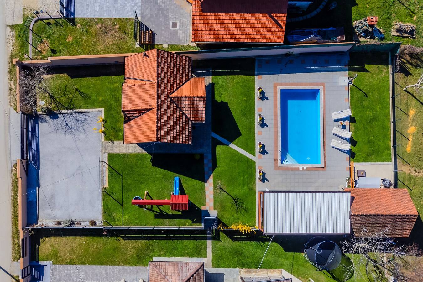 Timber Cottage With Pool in Općina Sveti Juraj na Bregu, Medimurje