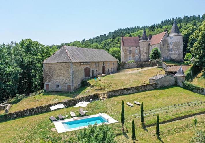 Maison de vacances pour 10 personnes, avec jardin ainsi que piscine et vue, adapté aux familles - 1