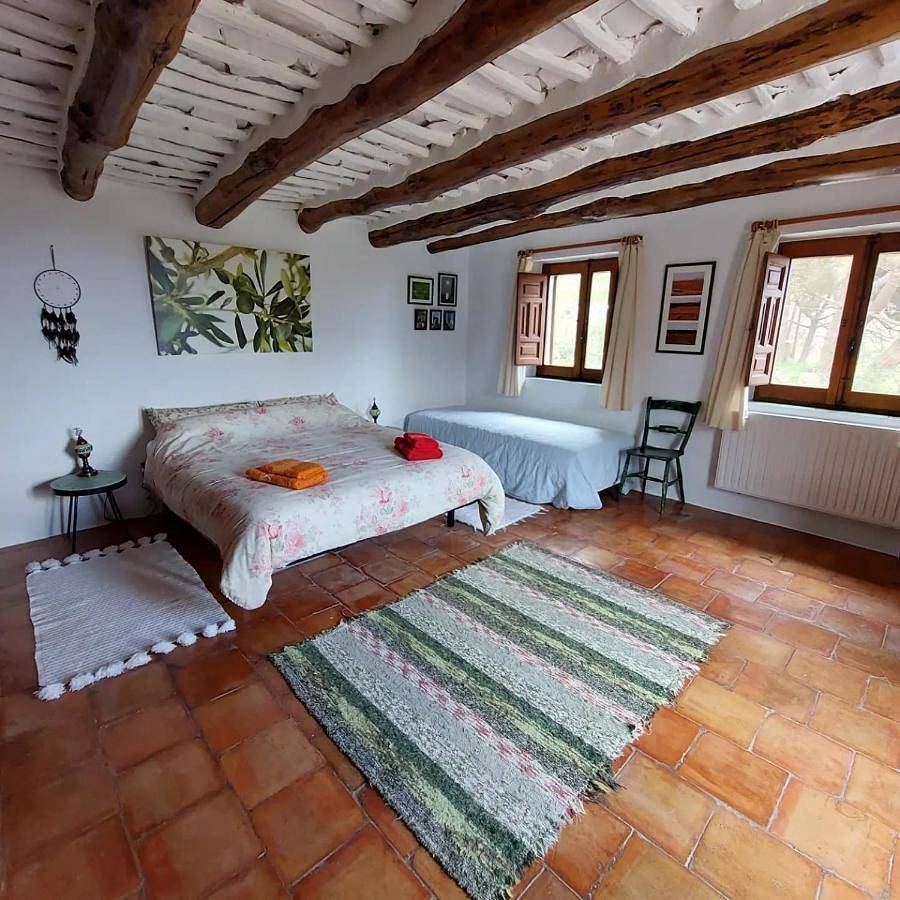 Triple Room with Private External Bathroom in Bubión, Cordillera Penibética