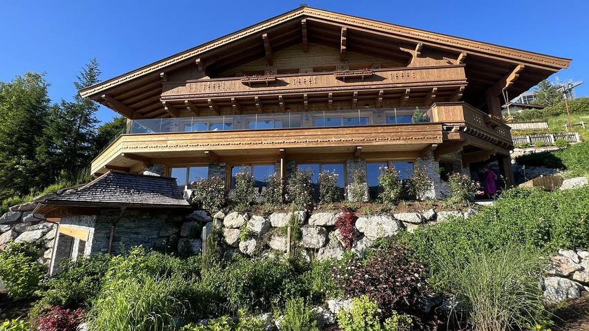Ferienwohnung für 6 Personen, mit Terrasse und Sauna sowie Garten in Maria Alm
