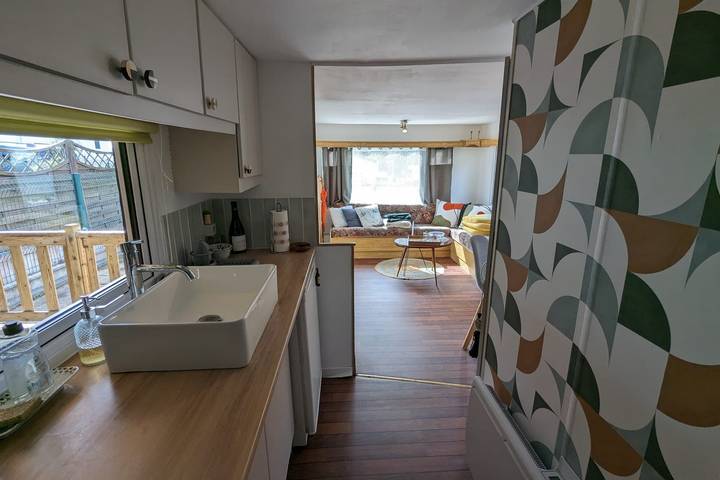 Chalet pour 3 personnes, avec terrasse, adapté aux familles