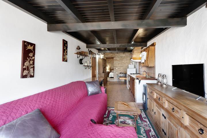 Ganze Wohnung, Ferienwohnung 'Trebol 2' mit Meerblick und Wi-Fi in El Mocanal, Valverde