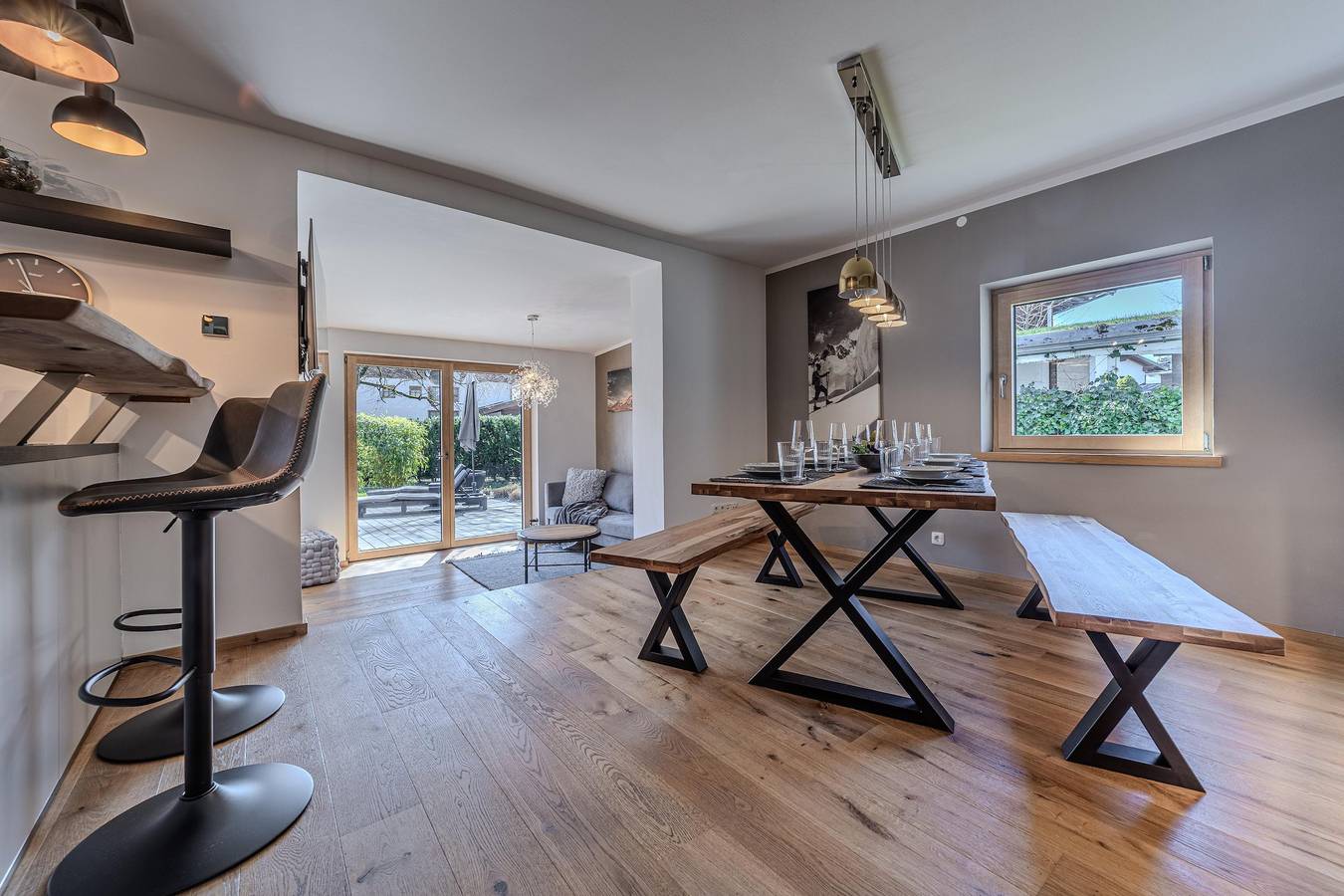 Geheel vakantieappartement, Appartement, douche, Wc, 3 slaapkamers in St. Johann in Tirol, Kaisergebirge