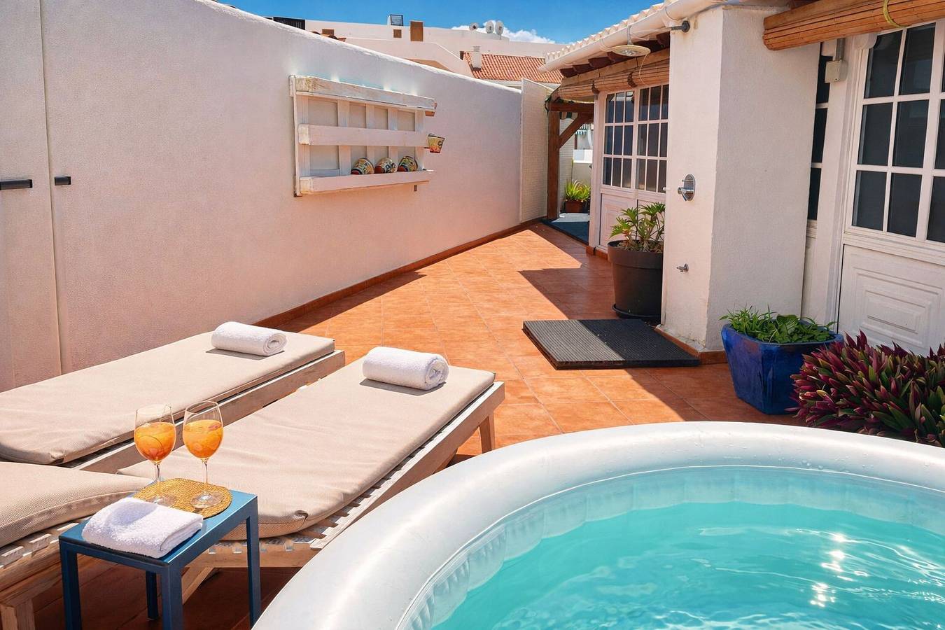 Ganze Wohnung, Ferienwohnung Gran Ático 307 Royal Costa Adeje am Strand mit Gemeinschaftspool & Wi-Fi in Playa de Fañabé, Adeje
