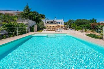 Villa für 4 Personen, mit Pool und Garten, mit Haustier an der Adriatisches Meer