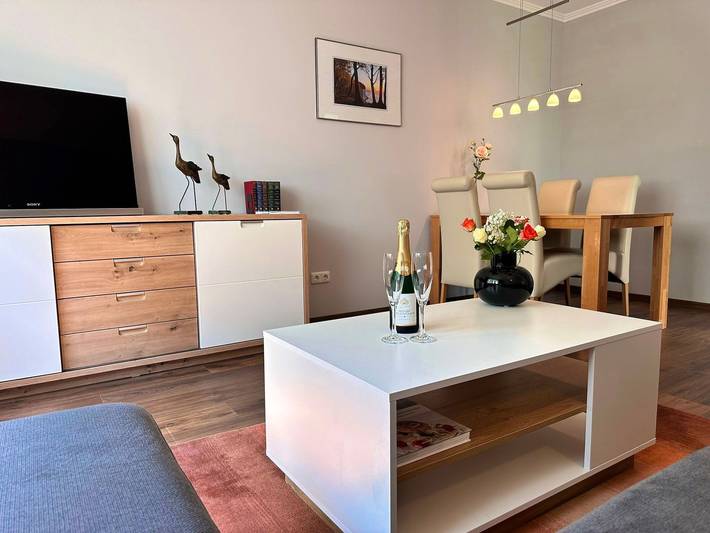 Ferienwohnung für 2 Personen, mit Garten und Terrasse, kinderfreundlich in Sassnitz
