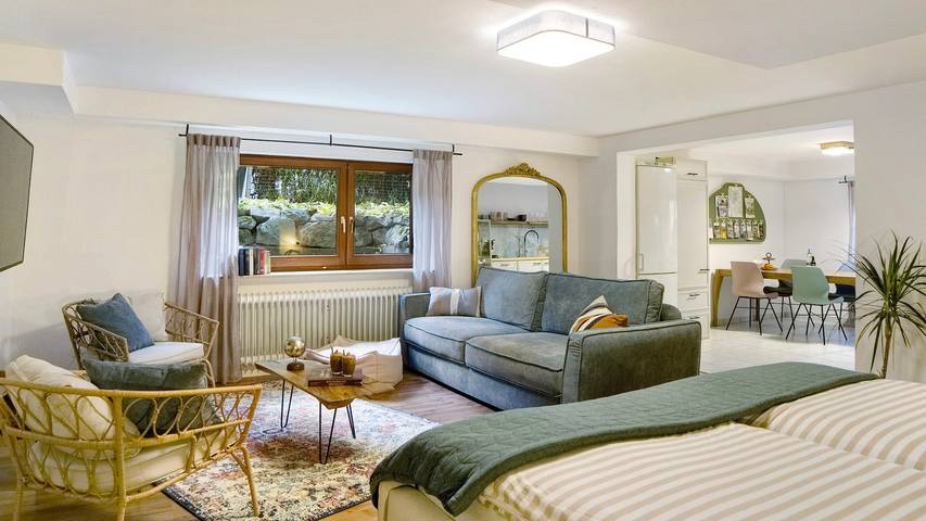 Ferienwohnung für 4 Personen, mit Garten in March