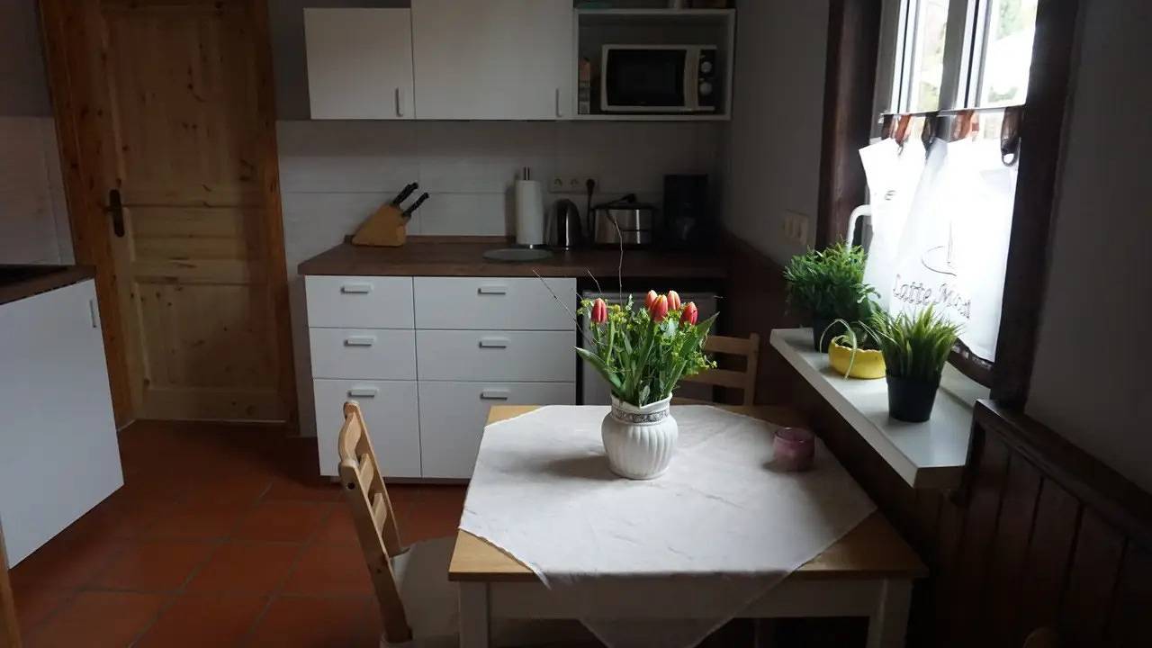 Ganze Ferienwohnung, Ferienwohnung für 3 Personen (50 m²) in Arnstadt in Marlishausen, Wipfratal