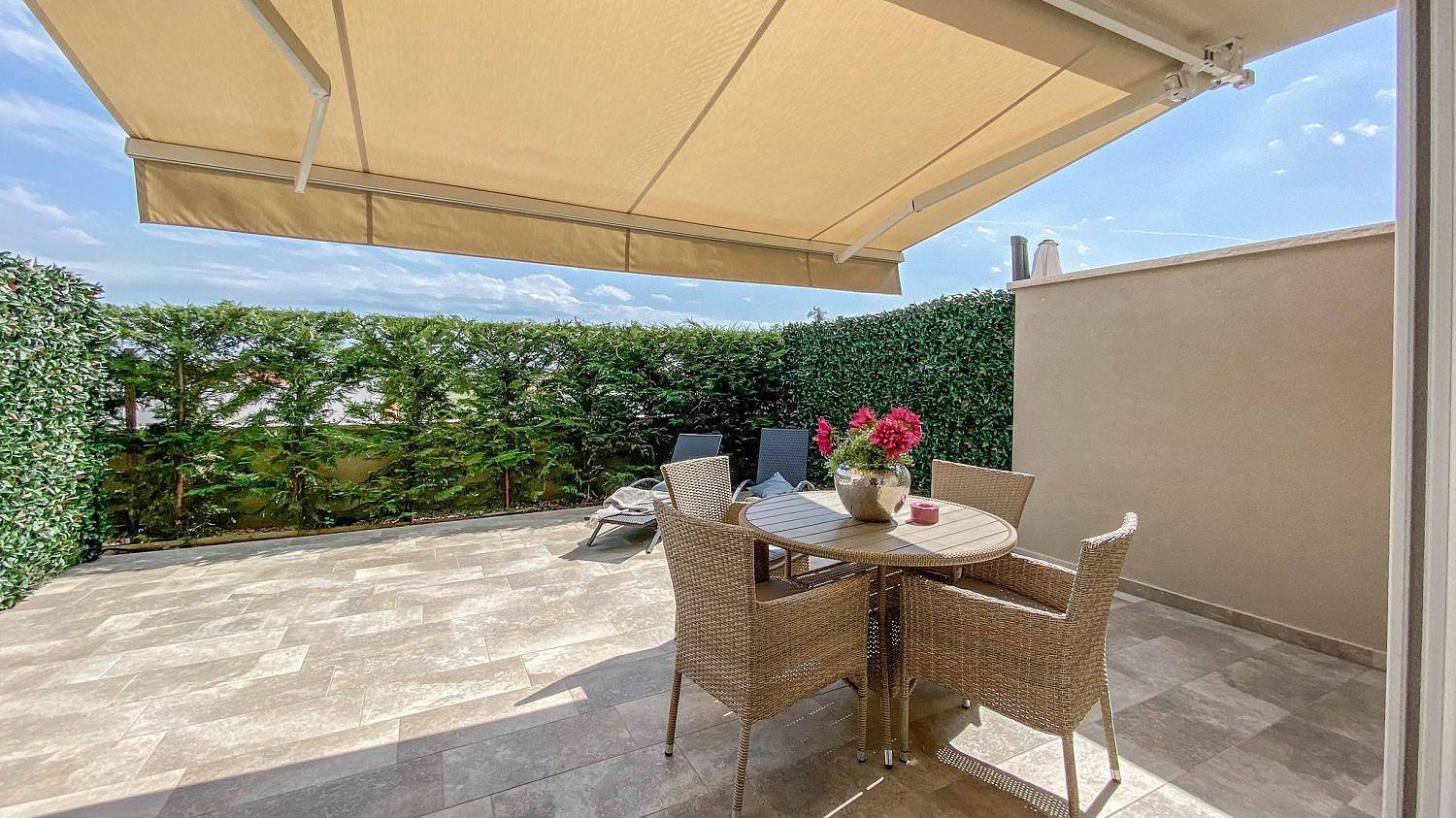 Geheel appartement, Vakantieappartement voor 4 personen met tuin in Mareda, Regio Umag