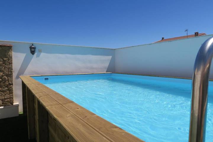 Casa rural para 16 personas, con piscina además de jardín y vistas en Valle del Alagón - 4