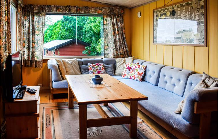 Ferienhaus für 6 Personen mit Garten in Råde