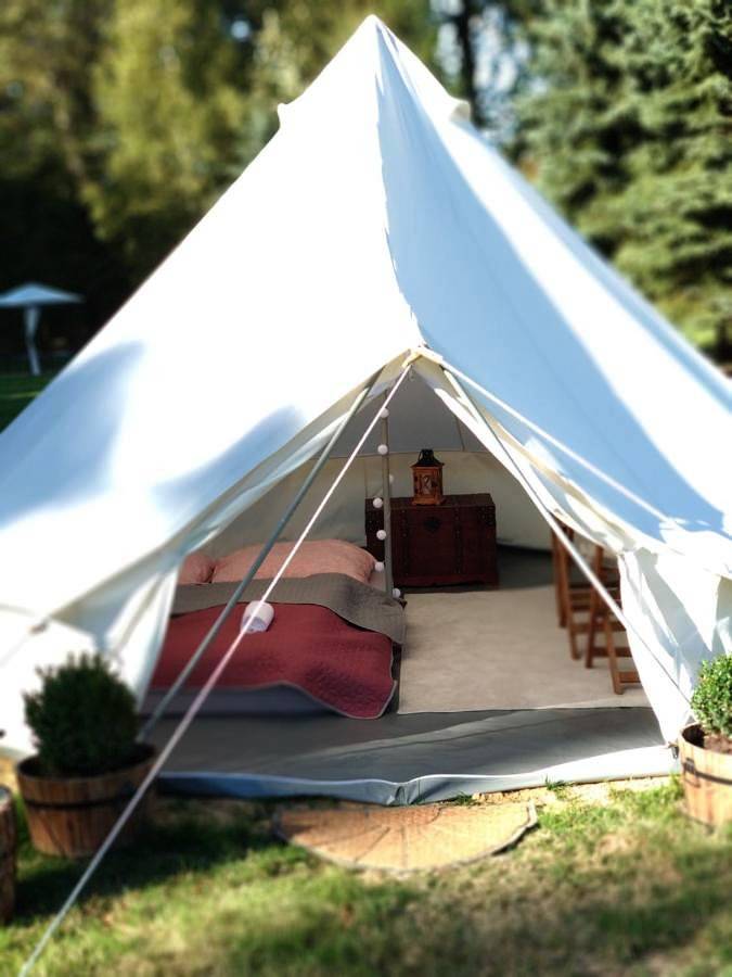 Trapani glamping camp in Rosendorf, Czeska Szwajcaria