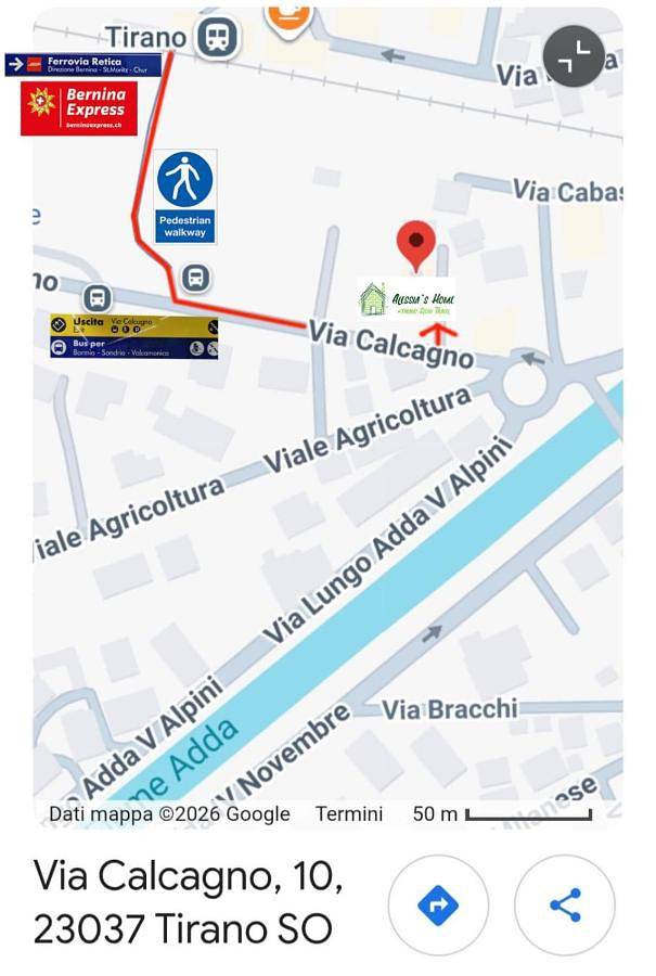 Location de vacances pour 4 personnes, avec terrasse à Tirano - 4