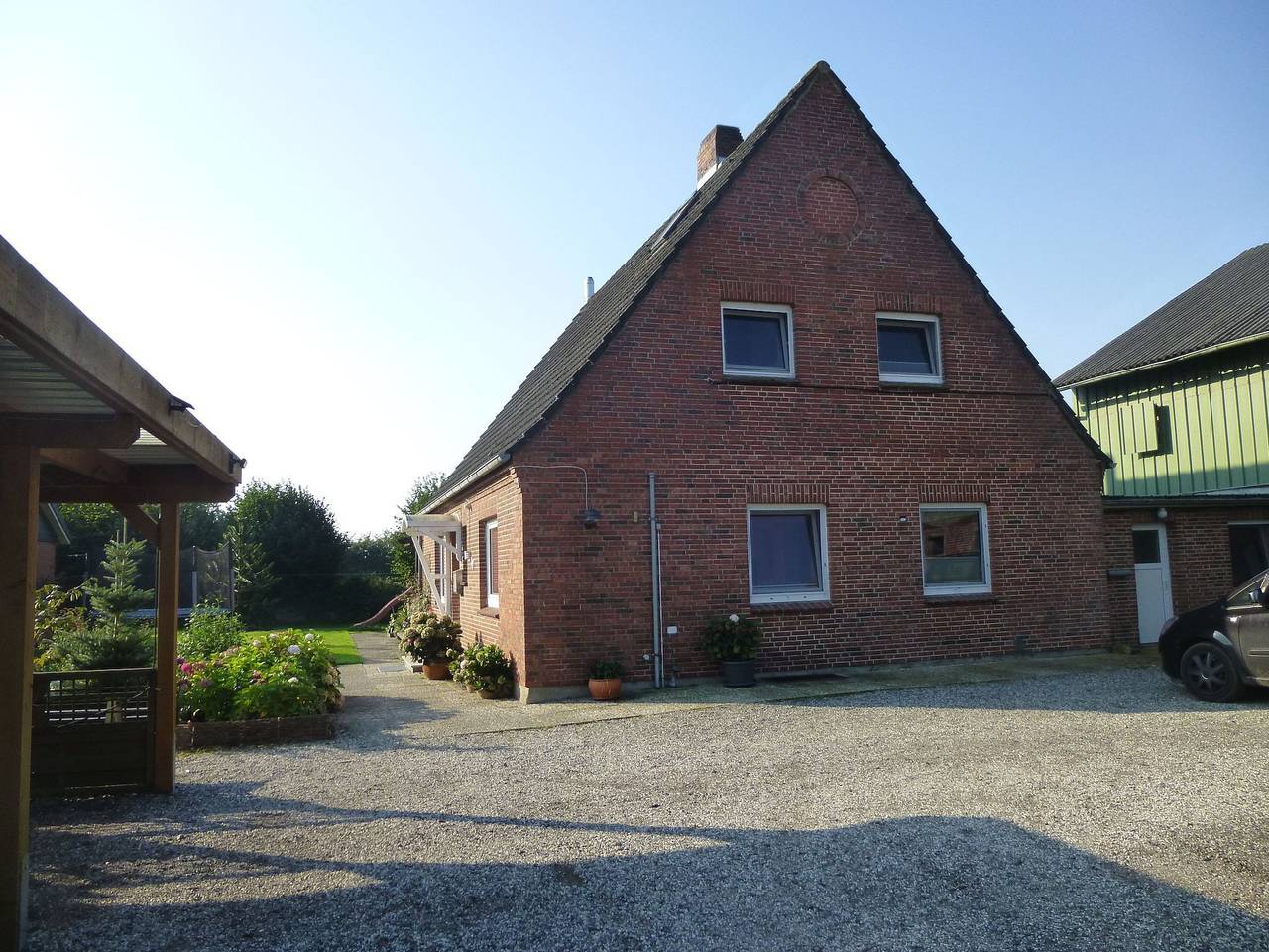 Ganze Ferienwohnung, Stöterau: ebenerdige Fewo mit Sonnenterrasse - Ferienwohnung Stöterau in Erfde, Eider-Treene-Sorge