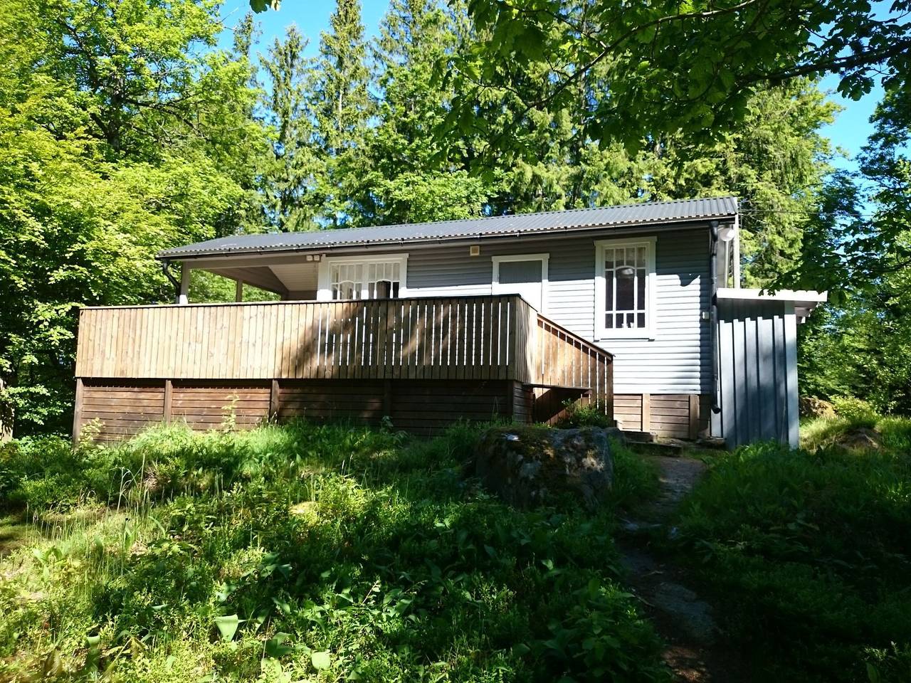 Ferienhaus am See Örsjön mit Internet in Kalvshult, Kronoberg