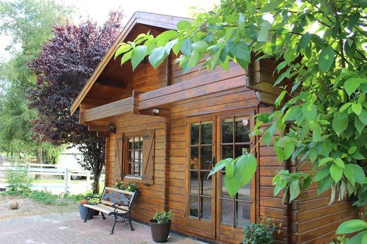 Ferienwohnung für 5 Personen, mit Terrasse und Garten sowie Ausblick