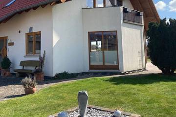 Ferienwohnung für 6 Personen, mit Garten und Balkon in Lauenförde