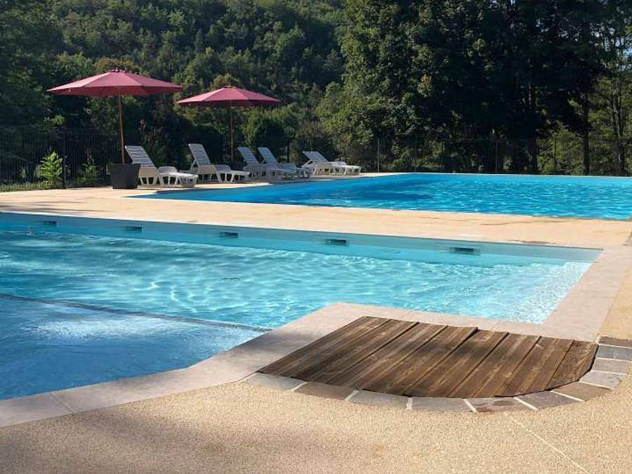 Camping le Trel - Bungalow de lona 4 personas - Bungali 2 dormitorios in Saint-Pompont, Périgord Noir