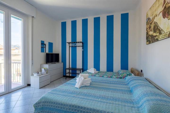 Maison d’hôte pour 3 personnes, avec terrasse et vue, animaux acceptés à La Spezia - 4