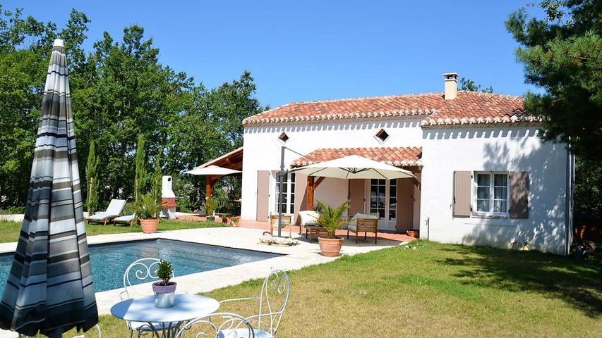 Maison de vacances pour 4 personnes, avec jardin ainsi que terrasse et piscine - 1