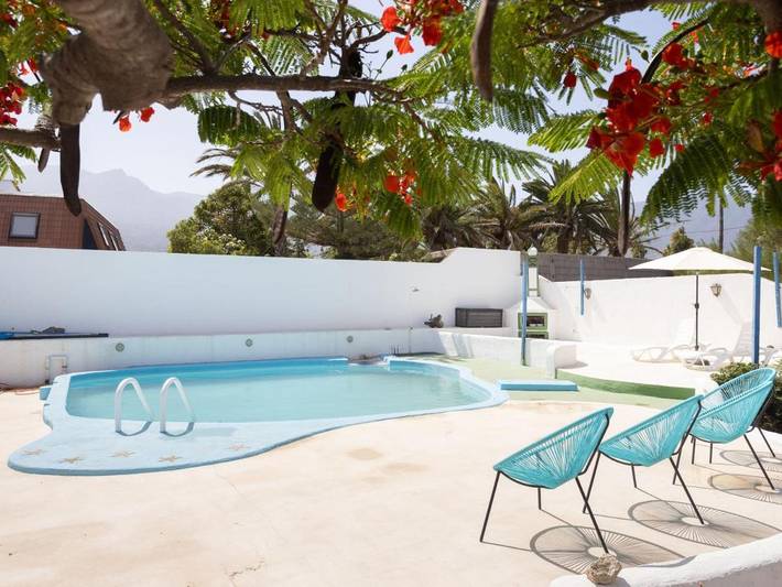 Casa rural para 4 personas, con jardín, Se admiten mascotas en Güímar