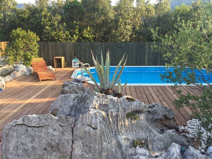 Villa pour 8 personnes, avec balcon à Srebreno - 2