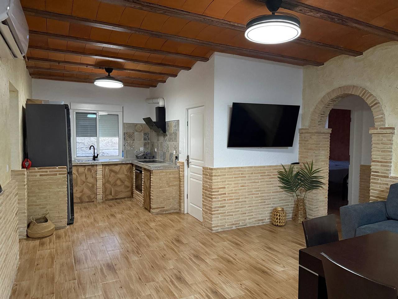 Casa Rural 'El Jardín De Sara' con vistas a la montaña, Wi-Fi y aire acondicionado in Albudeite, Interior de Murcia