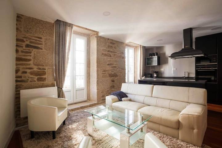 Casa de férias para 7 pessoas, com vista e varanda, adaptado a crianças em Santiago de Compostela