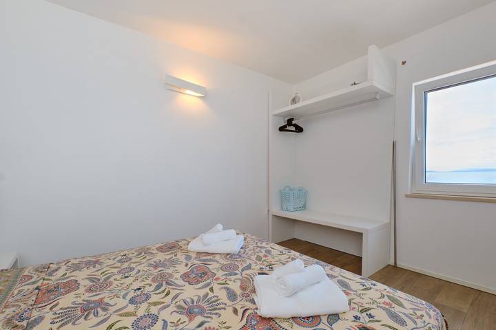 Ganze Wohnung, Superior one-bedroom apartment with terrace and sea view No3 in Mali Lošinj, Lošinj (Kvarner Bucht)