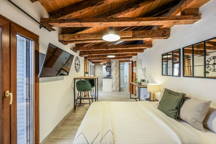 Apartahotel para 2 personas, con balcón en Centro (Madrid)