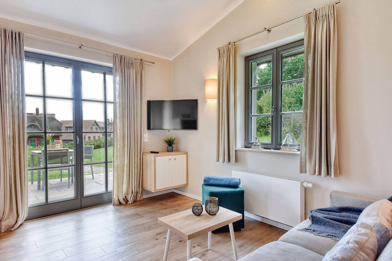 Neu gebaut, modern, exklusiv – das beschreibt das Feriendorf Klein Stresow in Klein Stresow, Putbus