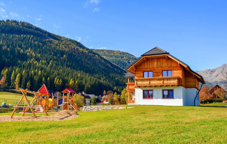 Ferienwohnung für 4 Personen, mit Garten in Weißpriach