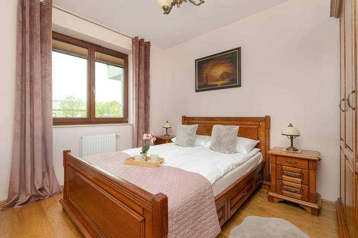 Appartement entier, Spacious Apartment | 2 Bedrooms, Air Conditioning in Dębniki, Cracovie
