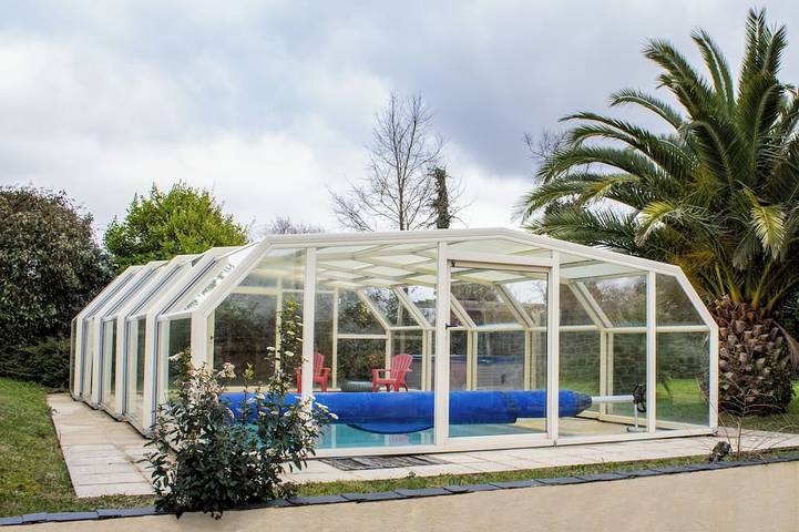 Gîte pour 6 personnes, avec jacuzzi et jardin