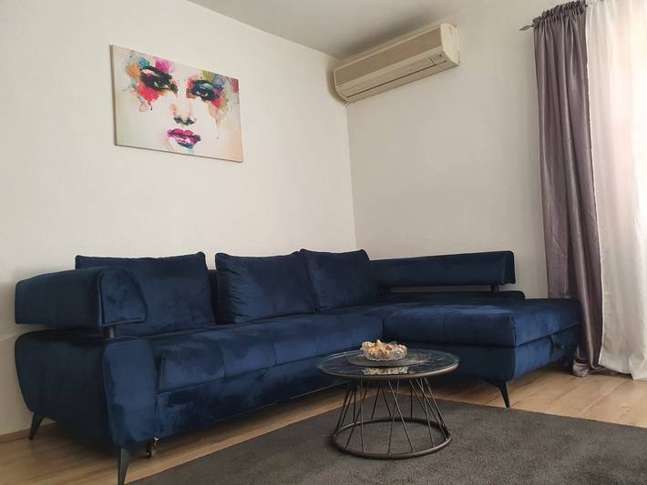 Ganze Wohnung, 2-Zimmer-Ferienwohnung mit Terrasse und Meerblick Senj -a in Senj, Kvarner Festland