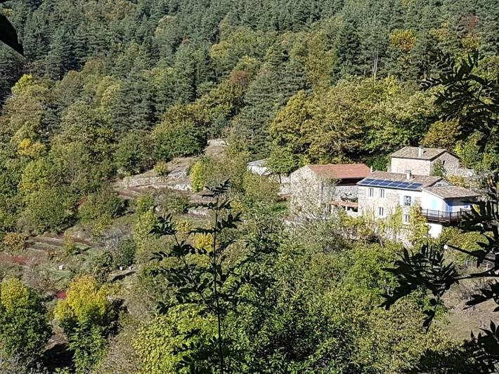 Location de vacances pour 4 personnes, avec jardin et vue, animaux acceptés à Labatie-d'Andaure - 3