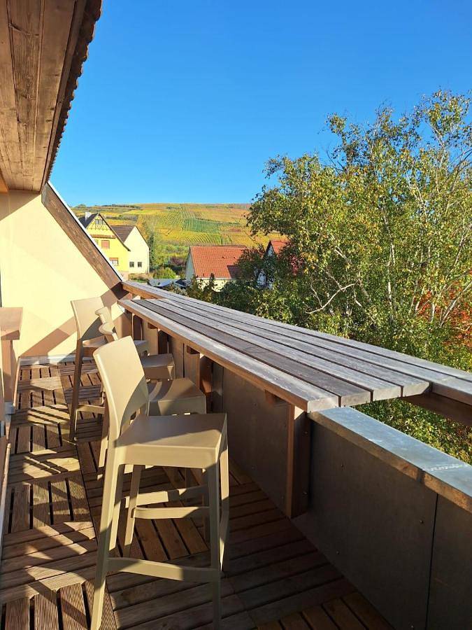 Gîte pour 2 personnes, avec vue et balcon à Westhoffen