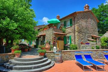 Villa per 15 Persone in Cortona, Provincia di Arezzo, Foto 1