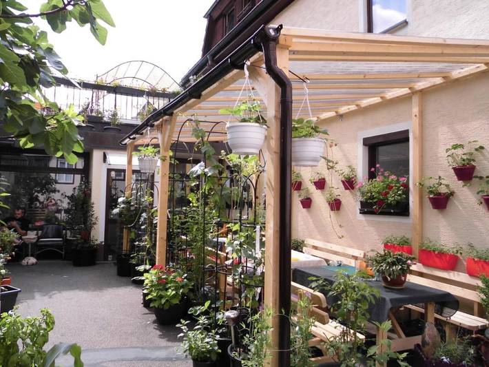 Ferienwohnung für 4 Personen, mit Terrasse und Ausblick