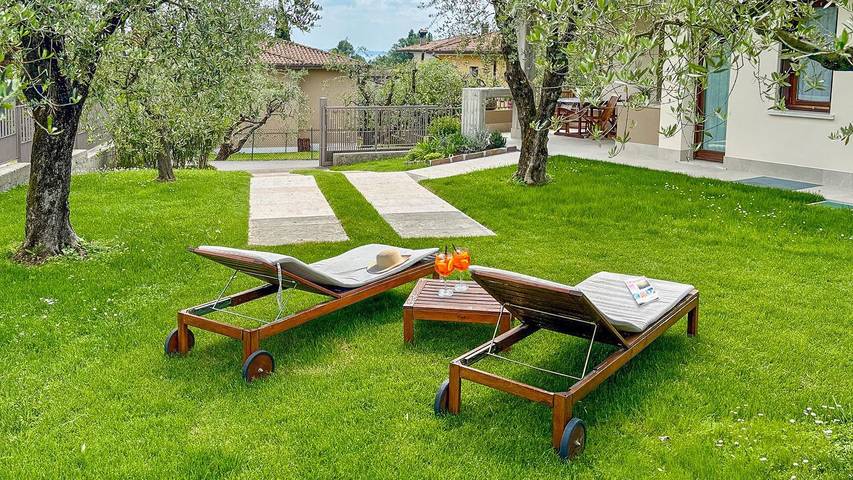 Ferienhaus für 5 Personen, mit Garten und Ausblick, mit Haustier am Gardasee - 2