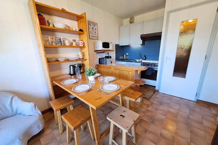 Gîte pour 5 personnes, avec Balcon dans Patinoire Le Grand Bornand - 3