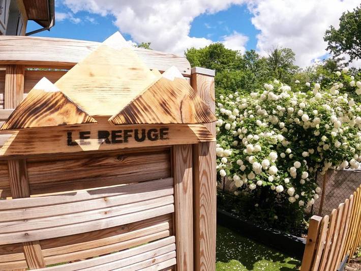 Appartement de vacances pour 4 personnes, avec jardin