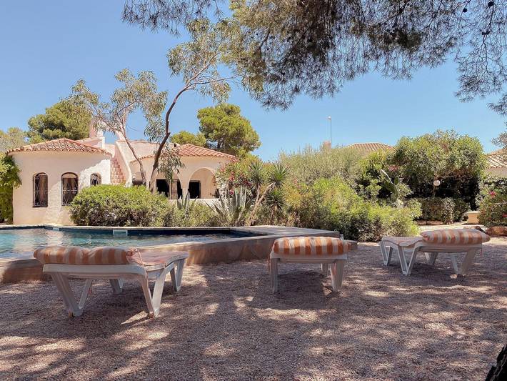 Villa Dos Calas - Bonita casa de estilo rústico y piscina de agua salada in Cala Mosques (Terres de l'Ebre), La Ametlla de Mar