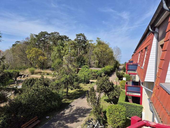Bungalow für 3 Personen, mit Balkon und Garten sowie Seeblick in Kühlungsborn