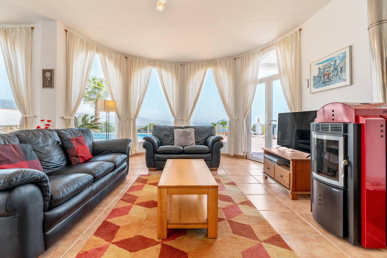 Villa för 8 Personer med trädgård in Monte de los Almendros, Salobreña