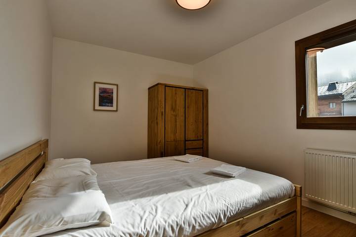 Apartamento entero, Apartamento de vacaciones para 6 personas con balcón in Samoëns, Region Bonneville