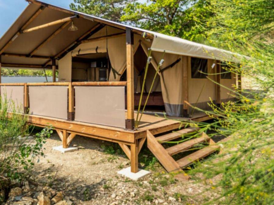 Camping l'Océan - Lodge 4 personnes - Cocoon 2 chambres 23m² in Saint-Jean-de-Monts, Vendée