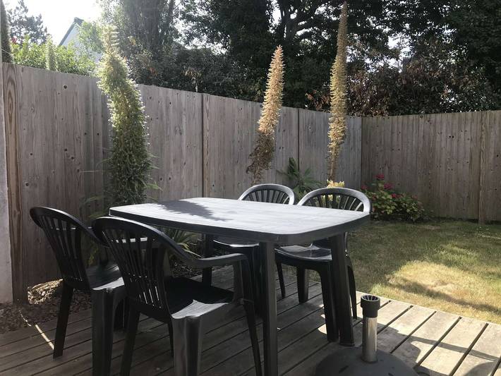 Gîte pour 4 personnes, avec Jardin dans Plage Tourony