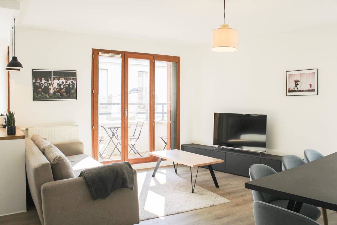 Appartement entier, Grand appartement avec balcon -  Stade de France in Saint-Denis, Seine-Saint-Denis