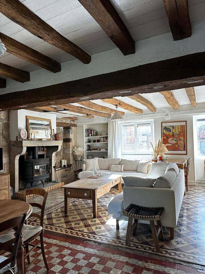 Maison de vacances pour 8 personnes, avec Terrasse ainsi que Jardin et Vue